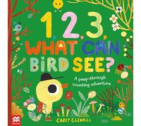 1, 2, 3, What Can Bird See?: A peep-through counting adventure