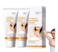 1/2/3PCS Crema Schiarente Corpo e Intima,Crema Sbiancante Corpo 60 g con,Efficace per Zone Sensibili e Private,per Ascelle, Ginocchia, Gomiti e Cosce Interne (2PCS)