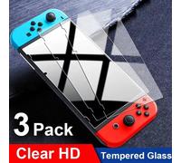 1/2/3PCS Vetro di Protezione Per Nintend Switch Protezione Dello Schermo In Vetro Temperato per Nintendos Switch Oled Lite NS Accessori Pellicola