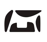 1/2/4 0,6 mm di spessore piedi adesivi set di pezzi di ricambio per mouse da gioco Logitech G700/G700S
