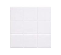 1/2/4 * 4PCS Nove Griglia Feltro Tabellone messaggi Decorazione dell'ufficio Bacheca Notepad Home Photo Display Board della parete per Ufficio(White-1PC)