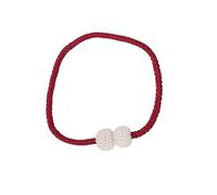 1/2/4/6/8 Pezzi 8-1 Pezzo Fermatende magnetici con Perle Fibbia Accessori Decorativi a Sfera appesi(Red,8PCS)