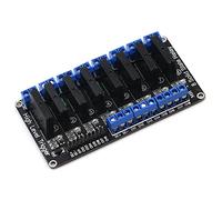 1 2 4 8 canali Modulo relè 5V CC Relè a stato solido ad alto livello SSR AVR DSP G3MB-202P(8 Channel)