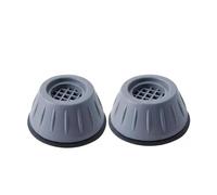 1/2/4/8 Pezzi Piedini Antivibrazione Tappetino In Gomma Ammortizzatori Silenziosi Supporto Universale For Lavatrice Frigorifero Mobili Piedino(Gray 2pcs)