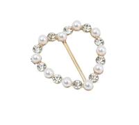 1/2/4/8PCS Corner Waist Knotted Brooches Metal Hijab Scarf Ring Button Shirt T-shirt Fixed Buckle Accessories per donne ragazze accessori decorativi(Color 6,4PCS)