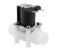 1/2 "4.8W 6W Filettatura Maschio Elettrovalvola AC 110V 220V DC 12V 24V Normalmente Chiuso Magnetico regolatore di Pressione 'Aria 'Acqua Interruttore(AC220V)