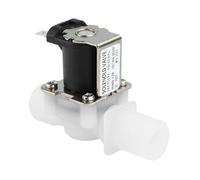 1/2 4.8W AC110/220 DC12V/24V Normalmente Chiuso Angolo Piatto Solenoide Interruttore Motorizzato Elettrovalvola di Controllo Lunghezza 80 MILLIMETRI Adatto a piccoli spazi(DC24V)