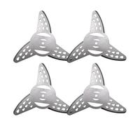 1/2/4 pezzi di lame for testina decespugliatore for tagliaerba in metallo da 150 mm for tosaerba elettrico, parti for tosaerba, accessori for utensili(4PCS)