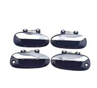 1 / 2 / 4 pezzi Maniglia esterna cromata for portiera auto compatibile con Kia Carens 2003 2004 2005 2006 anteriore / posteriore lato guida sinistro o lato passeggero destro(4 Pcs Front Rear Kit)