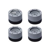 1/2/4 Pezzi Piedini Antivibrazione Tappetino In Gomma Slipstop Universale For Lavatrice Frigorifero Mobili Alzata Ammortizzatori Supporto(4pcs e)