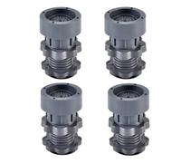 1/2/4 Pezzi Piedini Antivibrazione Tappetino In Gomma Slipstop Universale For Lavatrice Frigorifero Mobili Alzata Ammortizzatori Supporto(4pcs d)