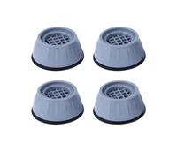 1/2/4 Pezzi Piedini Antivibrazione Tappetino In Gomma Slipstop Universale For Lavatrice Frigorifero Mobili Alzata Ammortizzatori Supporto(4pcs b)