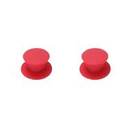 1/2/4 pezzi Pomelli for coperchi di pentole in silicone Maniglia universale di ricambio Pomelli for coperchi di pentole da cucina(Style B 2pcs)