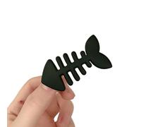 1/2/4 pezzi professionale senza cuciture clip per capelli senza piega piega forcina per trucco clip barrettes salone parrucchiere strumenti fissi accessori fissi (nero)