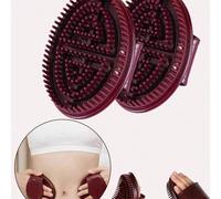 1/2/4 pezzi Spazzola per massaggio manuale dei chakra, massaggiatore portatile a doppia faccia per tutto il corpo | Massaggiatore non elettrico, massaggiatore personale, strumento per esfoliare i musc