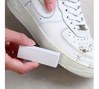 1/2/4 pezzi Spugna magica per pulire le scarpe - Rimuove macchie da sneaker, pelle sintetica e abbigliamento, uso versatile per soggiorno, camera da letto, bagno, cucina Strisce bianche trasparenti-lu