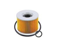 1/2/4 Ricambi for moto Filtro olio adatto for EL250 EL252 EX250R 250 GT550 GT750 KR650 GPX250R GPX600R GPX750R(1 pc-yellow)