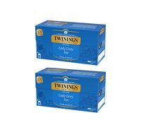 1/2/5/10/15x Twinings Lady Grey Black Tea 25 bustine di agrumi