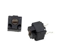 1/2/5/10pcs 2P Mouse Square Switch Button Mouse Bottons 2pin 2 Feet 07T 07K(Brown spots,For 5pieces)