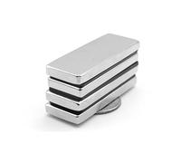 1/2/5/10PCS 50x20x5mm Quadrato Forte Potente Magneti N35 Blocco Rettangolare Magnete al Neodimio 50x20x5 Magneti Permanenti 50 * 20 * 5 (Color : 2PCS)