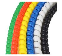 1/2/5 Metri 8mm 10mm Linea Organizzatore Tubo di Protezione Flessibile Avvolgimento A Spirale Cavo di Avvolgimento Manicotto Tubo di Copertura (Color : Red, Size : ID 35MM_2 Meters)
