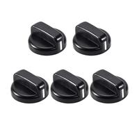 1/2/5 pezzi 8 mm maniglia in plastica fornello a gas interruttore di controllo di ricambio pulsante gamma manopola del forno for bruciatore da banco(5Pcs)