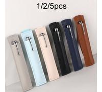 1/2/5 pezzi Custodia per penna con supporto per libro, Custodia per penna con elastico, Cinturino per penna a sfera per quaderno, Elastico per custodia per penna, Forniture per ufficio e scuola, Artic