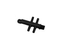 1/2/5 pezzi Filettatura 1I2 20 25 8mm 3~4 vie Connettori in plastica Divisori for tubi di irrigazione Acquario Pompa dell'aria Aeratore Distributori di tubi flessibili(Orange,5pcs)