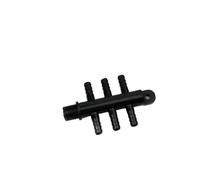 1/2/5 pezzi Filettatura 1I2 20 25 8mm 3~4 vie Connettori in plastica Divisori for tubi di irrigazione Acquario Pompa dell'aria Aeratore Distributori di tubi flessibili(Yellow,1Pc)