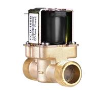 1/2 "AC 220V Normalmente Chiusa Solenoide Elettrico In Ottone Valvola Magnetica for Il Controllo Dell'acqua AC Elettrica valvola