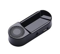 1/2 allarme finto per auto, allarme LED per auto, sirena finta a energia solare, luce centrale di ricarica per auto, antifurto, perfetta per la sicurezza esterna, 2,5 x 7,5 x 2,5 cm