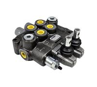 1/2 " Bsp , 1 - 6 Banca Idraulico Monoblocco Valvola, 90 Lpm , D / Agendo, Molla