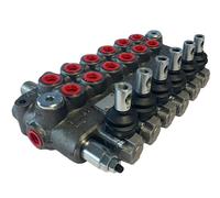 1/2 " Bsp , 1 - 7 Banca Idraulico Monoblocco Valvola, 45 Lpm , D / Agendo, Molla