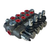 1/2 " Bsp , 1 - 7 Banca Idraulico Monoblocco Valvola, 45 Lpm , D / Agendo, Molla