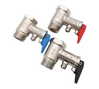1/2" BSP Discussione maschile 0. 7 MPA,75,8 Valvola di sicurezza del regolatore a pressione in ottone for il scaldabagno elettrico,Compatibile universale(0.7mpa)