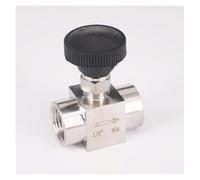 1/2" BSP female 304 Stainless Steel Flow Control Shut off Needle Valve 915 PSI Water Gas Oil