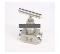 1/2" BSP female Thread 304 Stainless Steel Flow Control Shut off Needle Valve for water gas oil