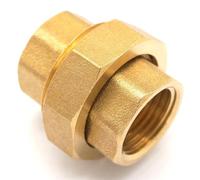 1/2" BSP Female Thread Brass Pipe Union Connector Coupling Plumbing Fittings,1/2",h