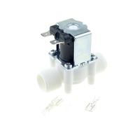 1/2 BSP Filettatura Maschio Elettrovalvola In Plastica Elettrica 12V 24V 220V Normalmente Chiuso Valvola Dell'acqua di Ingresso RO Acqua Sistema Ad Osmosi Inversa(DC 24V,NC (Normally Closed))