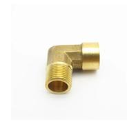 1/2" BSP Male To Female Thread 90 Degree Elbow Brass Pipe Fitting Adapter Coupler Connector For Water Fuel Gas