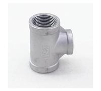 1/2" BSP To 1/4" BSP Female Thread 304 Stainless Reducing Tee 3 Way Connector Pipe Fitting water oil air