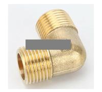 1/2" BSPP Elbow Male Pipe Brass Adapter Coupler Fitting Connection