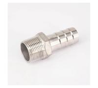 1/2" BSPT Male Fit Hose I/D 10mm Hose Barbed 304 Stainless Steel Pipe Fitting Hose tail Connector 230 PSI