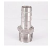 1/2" BSPT Male x 12mm Hose Barbed 304 Stainless Steel Pipe Fitting Hose tail Connector 230 PSI