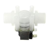 1/2 "DC 12V Elettrovalvola elettrica N/C Flussostato ingresso aria acqua Valvole normalmente chiuse da pollice