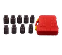1/2" Drive 29mm-38mm Sockets 6 Sided Deep Impact Socket Set Alloy Steel 9pcs