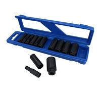1/2" Drive AF Imperial SAE Double Deep Impact Sockets 7/16 - 1-1/4 13pz Set