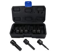 1/2" Drive Deep Impact Impact maschio Torx Star Sockets T30 - T80 set da 8 pezzi