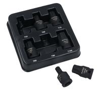 1/2" Drive Impact Impact Maschio Torx Star Bit Sockets Stubby T55 - T100 set ...