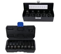 1/2" Drive Shallow e Deep Impact Torx Star maschio bit bussole T20 - T80 18pz